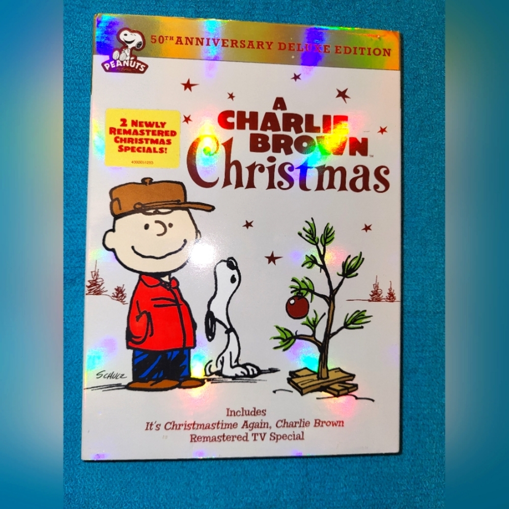 A Charlie Brown Christmas 50th Anniversary Deluxe Edition, DVD, BNIB